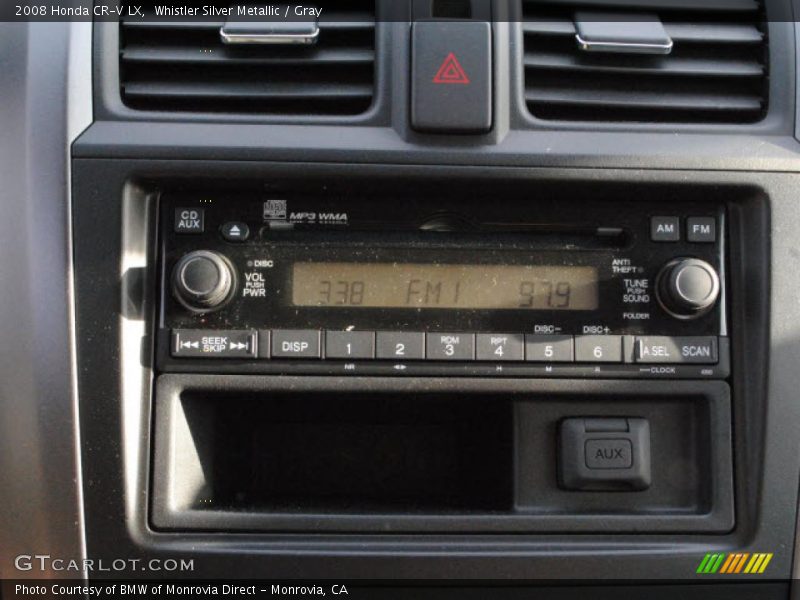 Whistler Silver Metallic / Gray 2008 Honda CR-V LX