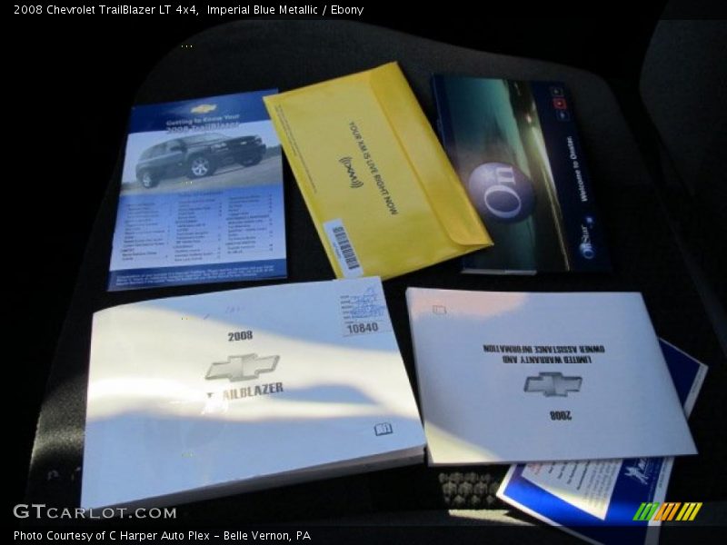 Imperial Blue Metallic / Ebony 2008 Chevrolet TrailBlazer LT 4x4