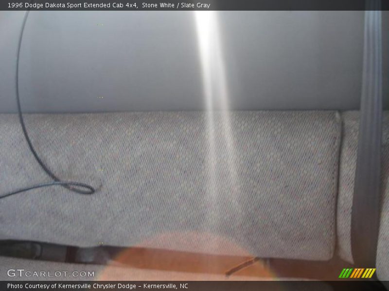 Stone White / Slate Gray 1996 Dodge Dakota Sport Extended Cab 4x4