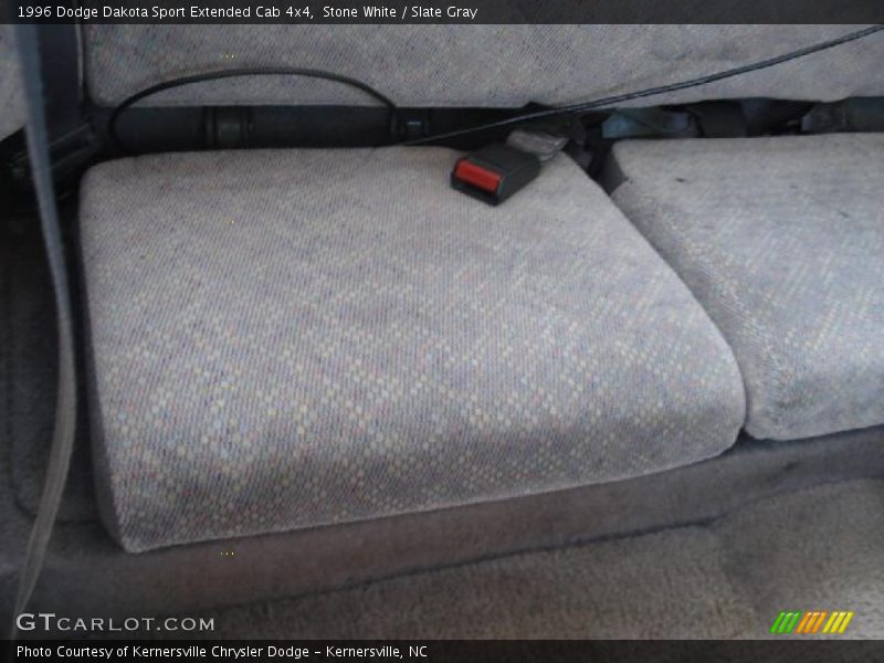 Stone White / Slate Gray 1996 Dodge Dakota Sport Extended Cab 4x4