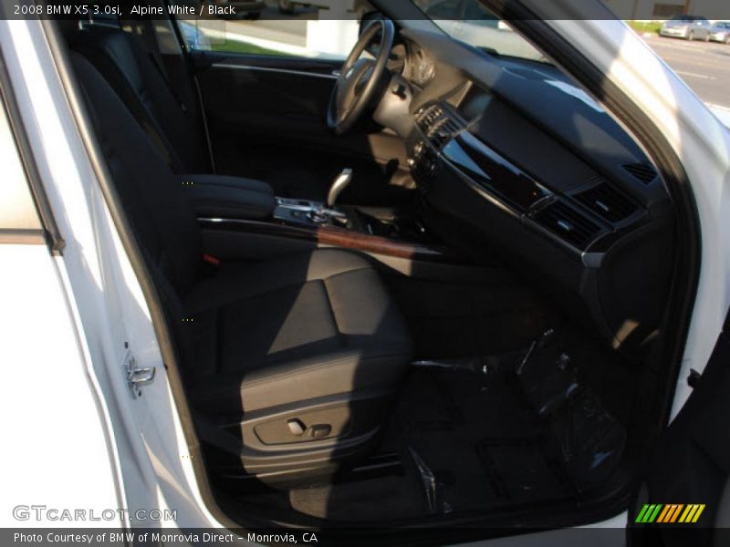 Alpine White / Black 2008 BMW X5 3.0si