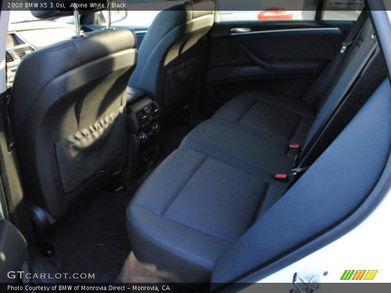 Alpine White / Black 2008 BMW X5 3.0si