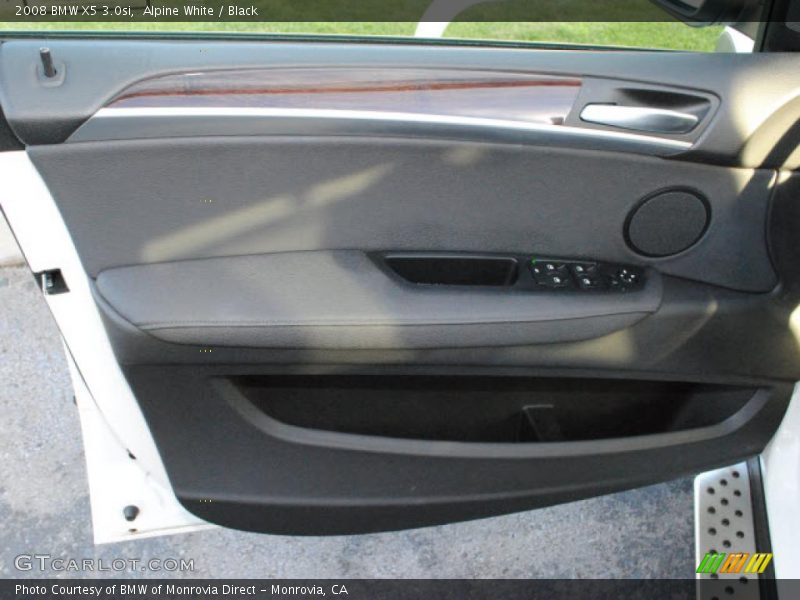 Alpine White / Black 2008 BMW X5 3.0si