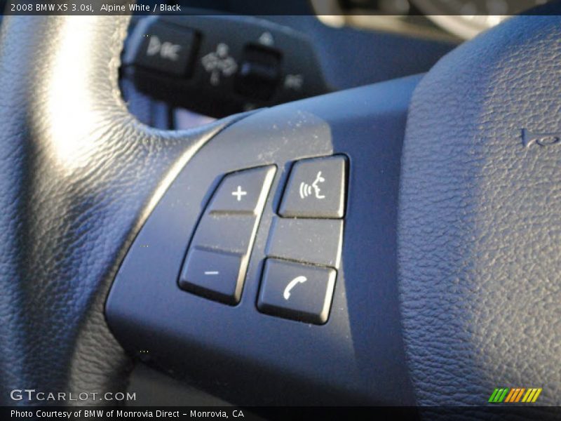 Alpine White / Black 2008 BMW X5 3.0si