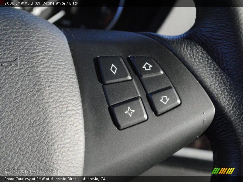 Alpine White / Black 2008 BMW X5 3.0si