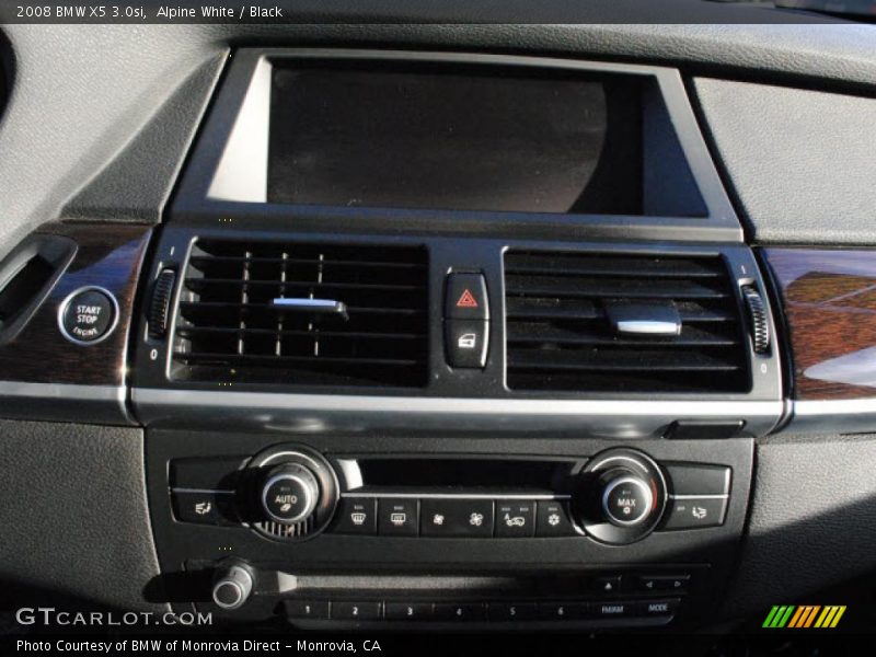 Alpine White / Black 2008 BMW X5 3.0si