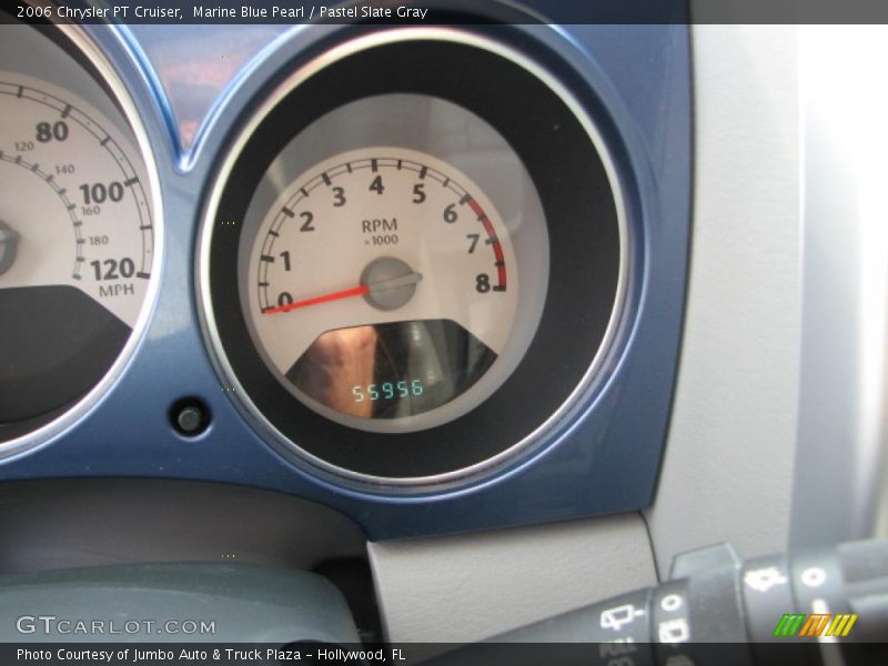 Marine Blue Pearl / Pastel Slate Gray 2006 Chrysler PT Cruiser