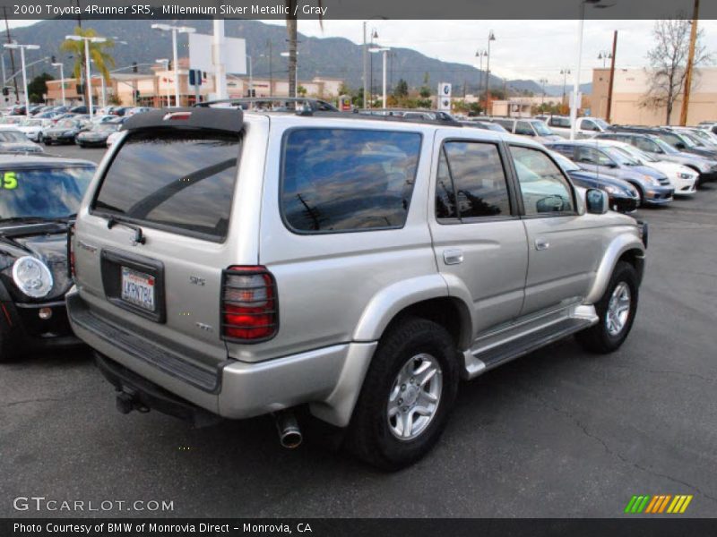 Millennium Silver Metallic / Gray 2000 Toyota 4Runner SR5