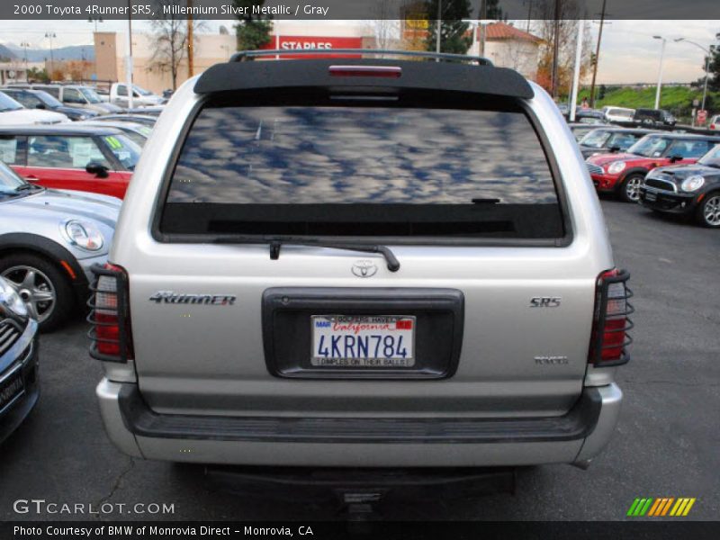 Millennium Silver Metallic / Gray 2000 Toyota 4Runner SR5