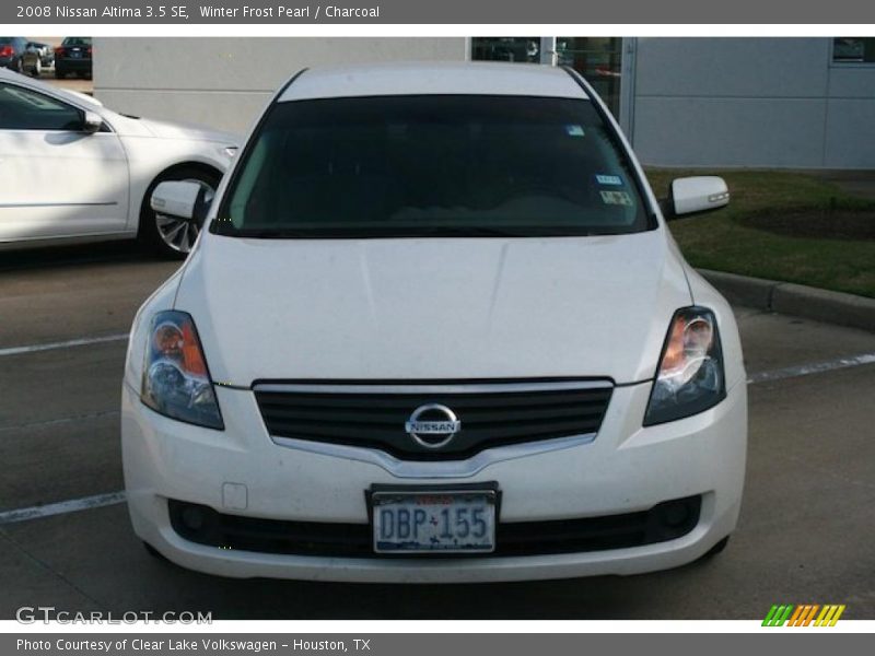 Winter Frost Pearl / Charcoal 2008 Nissan Altima 3.5 SE