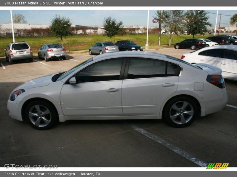 Winter Frost Pearl / Charcoal 2008 Nissan Altima 3.5 SE