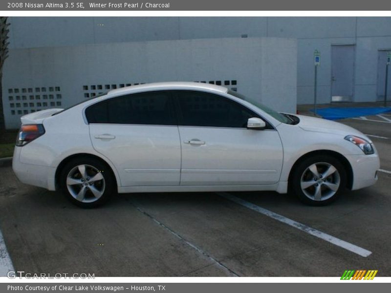 Winter Frost Pearl / Charcoal 2008 Nissan Altima 3.5 SE