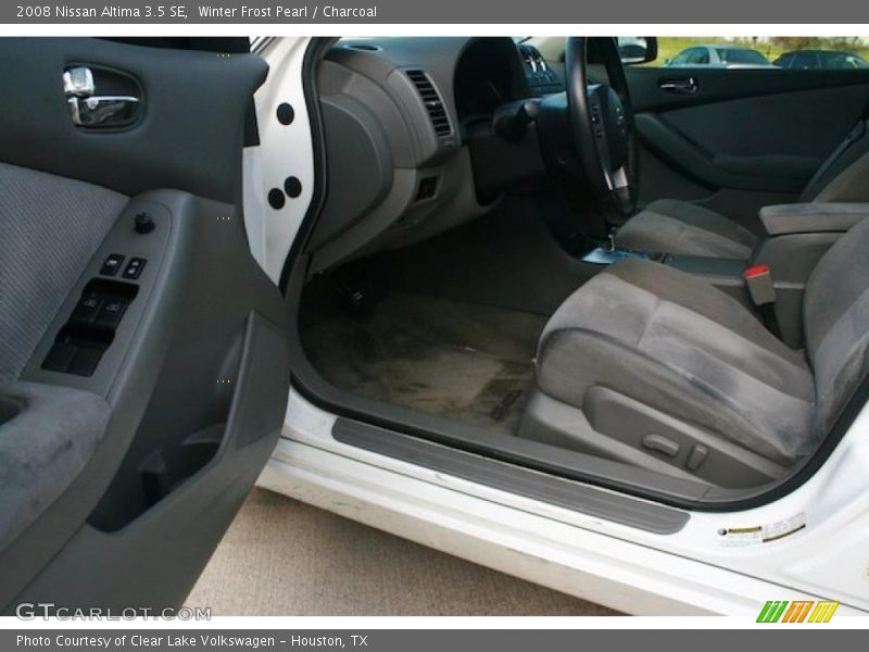 Winter Frost Pearl / Charcoal 2008 Nissan Altima 3.5 SE