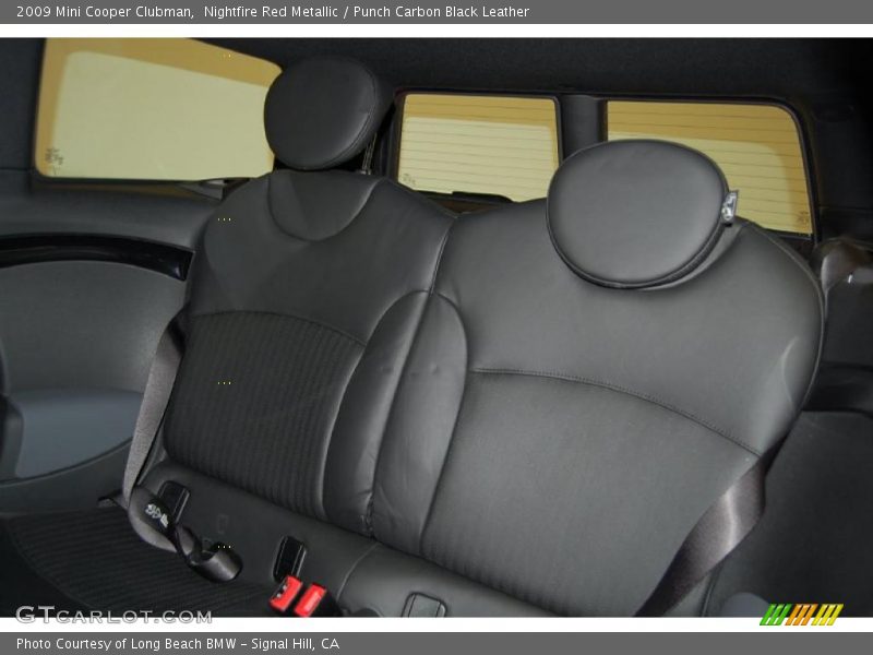 Nightfire Red Metallic / Punch Carbon Black Leather 2009 Mini Cooper Clubman
