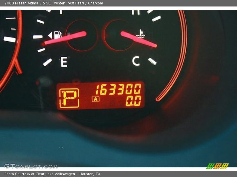 Winter Frost Pearl / Charcoal 2008 Nissan Altima 3.5 SE