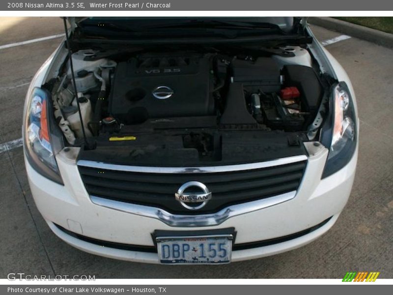 Winter Frost Pearl / Charcoal 2008 Nissan Altima 3.5 SE