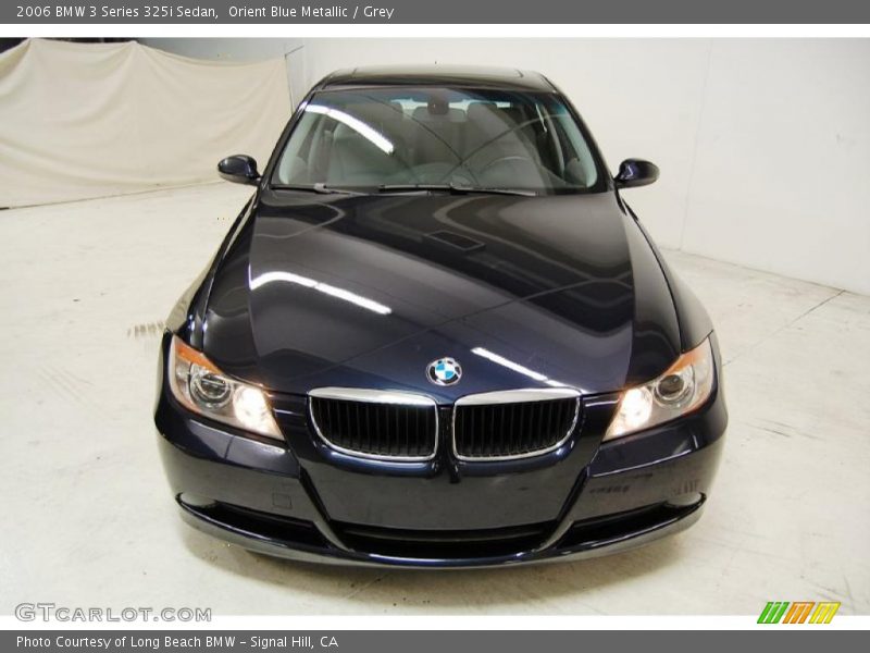 Orient Blue Metallic / Grey 2006 BMW 3 Series 325i Sedan