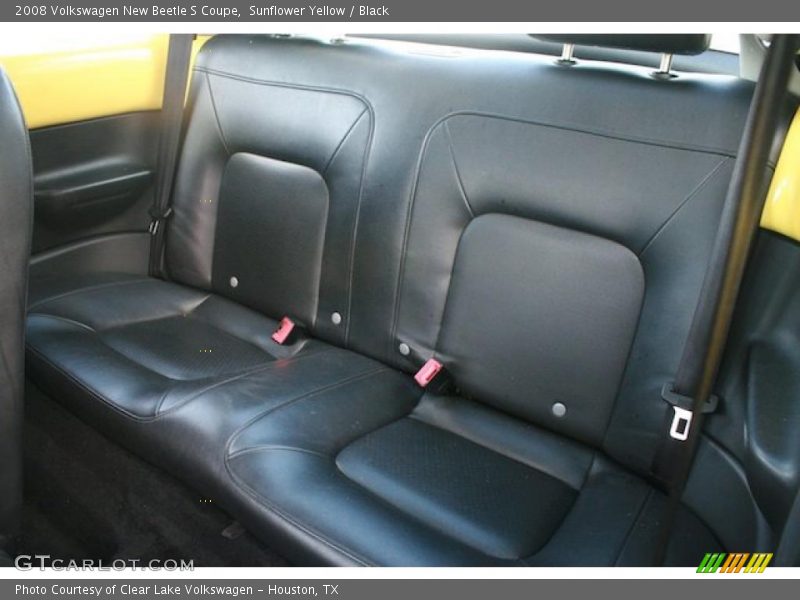 Sunflower Yellow / Black 2008 Volkswagen New Beetle S Coupe
