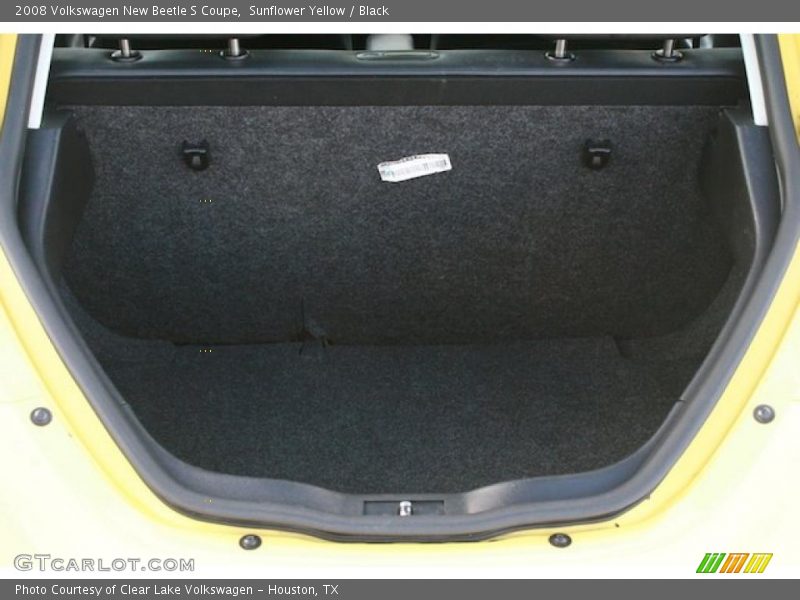 Sunflower Yellow / Black 2008 Volkswagen New Beetle S Coupe