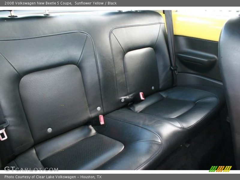 Sunflower Yellow / Black 2008 Volkswagen New Beetle S Coupe
