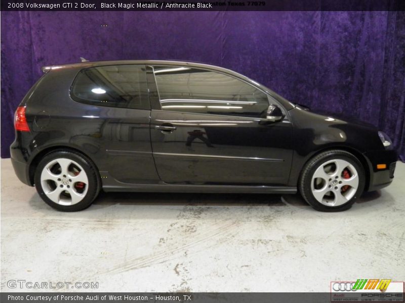 Black Magic Metallic / Anthracite Black 2008 Volkswagen GTI 2 Door