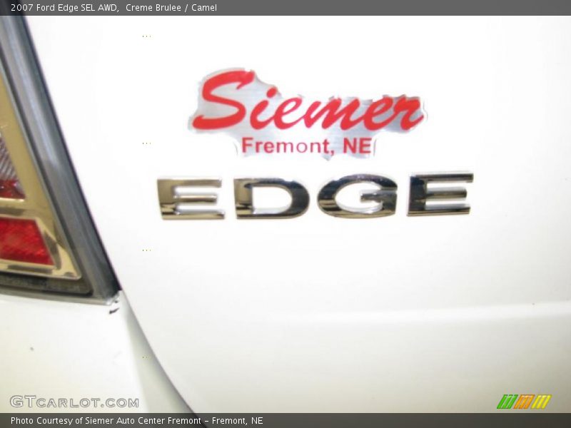 Creme Brulee / Camel 2007 Ford Edge SEL AWD