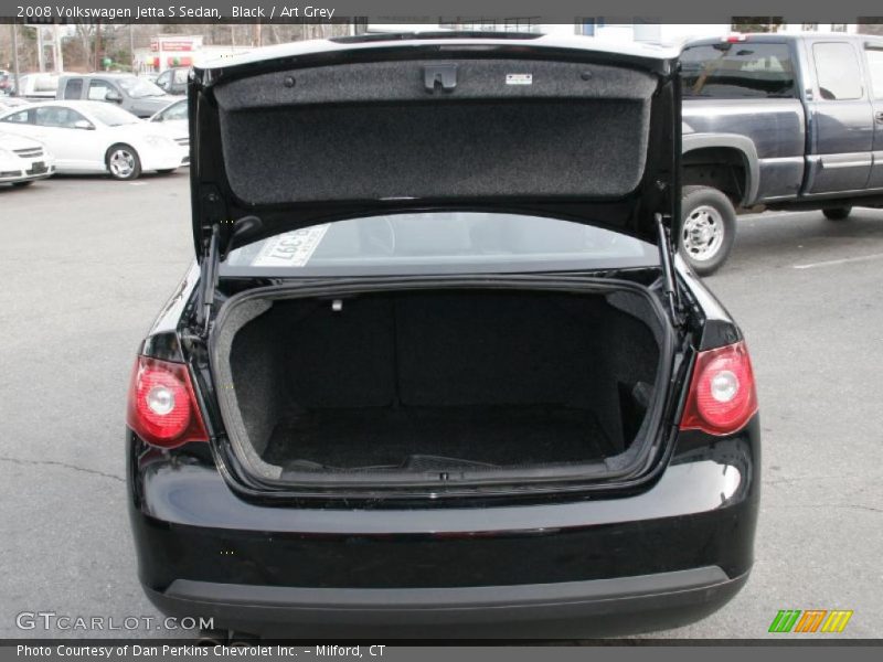 Black / Art Grey 2008 Volkswagen Jetta S Sedan