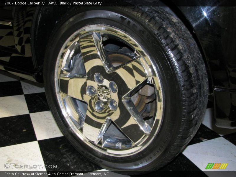 Black / Pastel Slate Gray 2007 Dodge Caliber R/T AWD