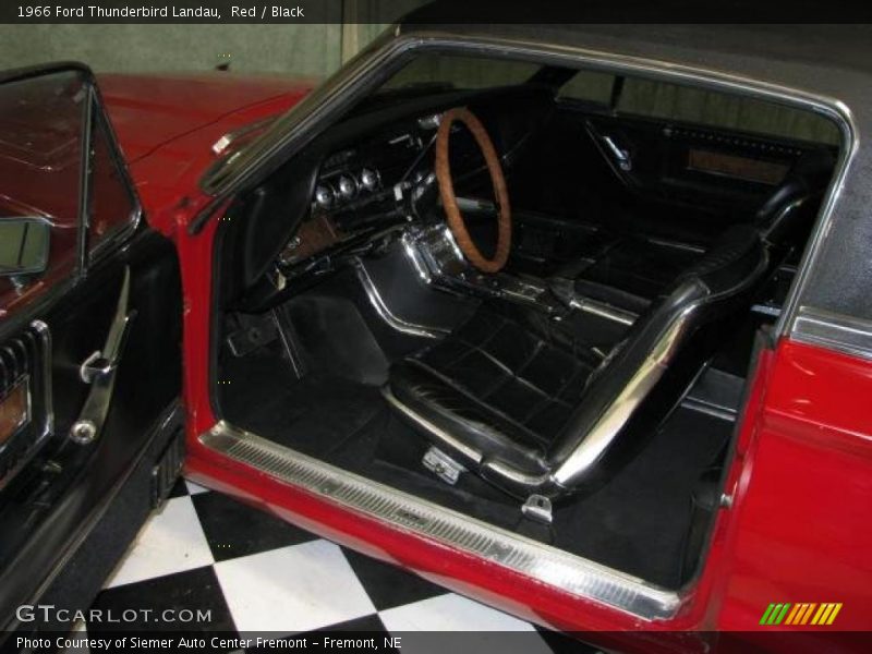  1966 Thunderbird Landau Black Interior