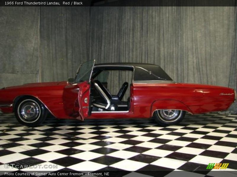 Red / Black 1966 Ford Thunderbird Landau