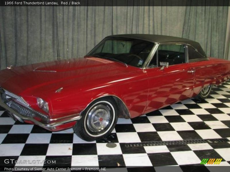 Red / Black 1966 Ford Thunderbird Landau