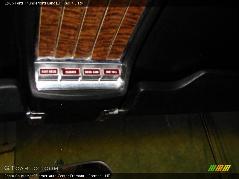 Controls of 1966 Thunderbird Landau
