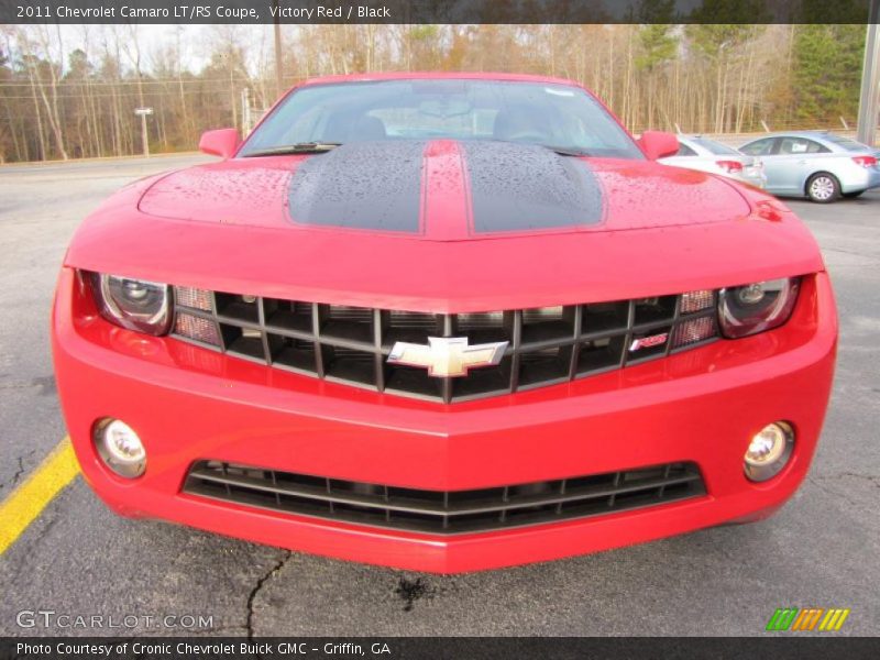 Victory Red / Black 2011 Chevrolet Camaro LT/RS Coupe