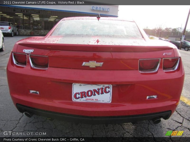 Victory Red / Black 2011 Chevrolet Camaro LT/RS Coupe