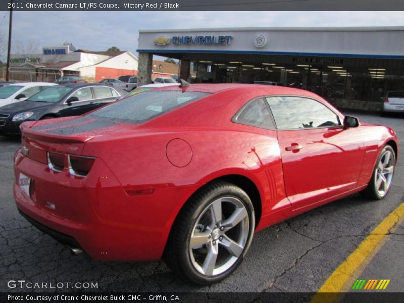 Victory Red / Black 2011 Chevrolet Camaro LT/RS Coupe