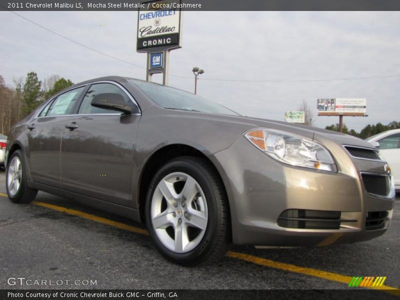 Mocha Steel Metallic / Cocoa/Cashmere 2011 Chevrolet Malibu LS