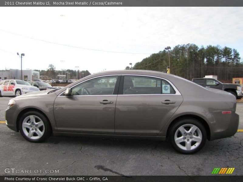 Mocha Steel Metallic / Cocoa/Cashmere 2011 Chevrolet Malibu LS