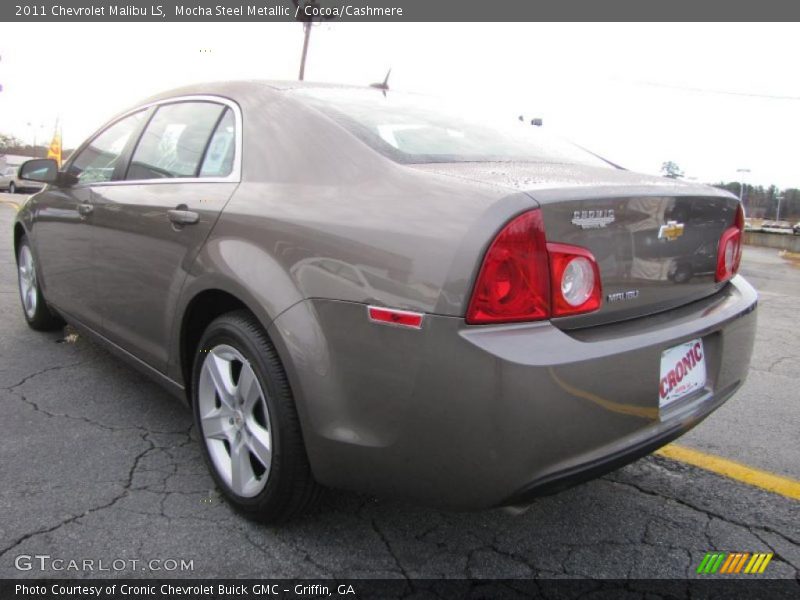 Mocha Steel Metallic / Cocoa/Cashmere 2011 Chevrolet Malibu LS