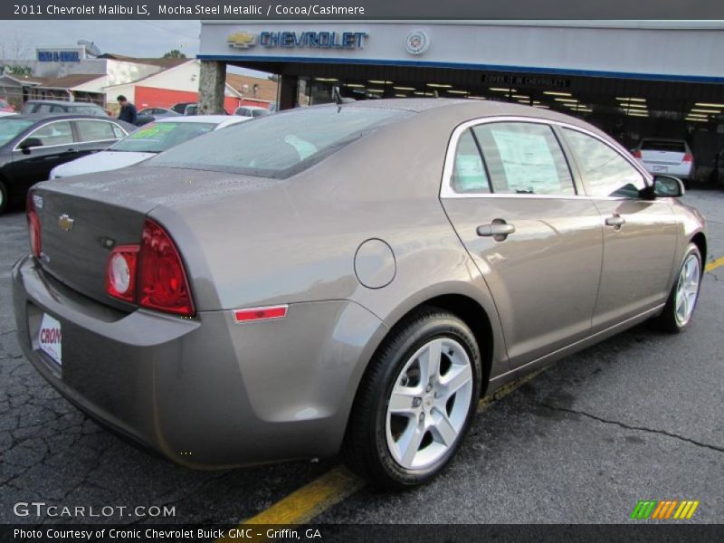 Mocha Steel Metallic / Cocoa/Cashmere 2011 Chevrolet Malibu LS