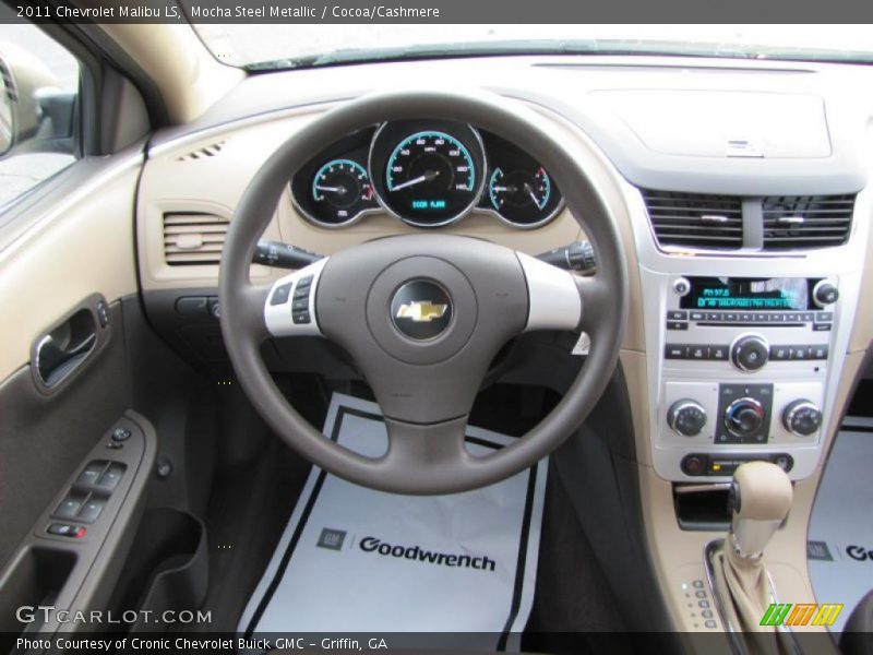 Mocha Steel Metallic / Cocoa/Cashmere 2011 Chevrolet Malibu LS