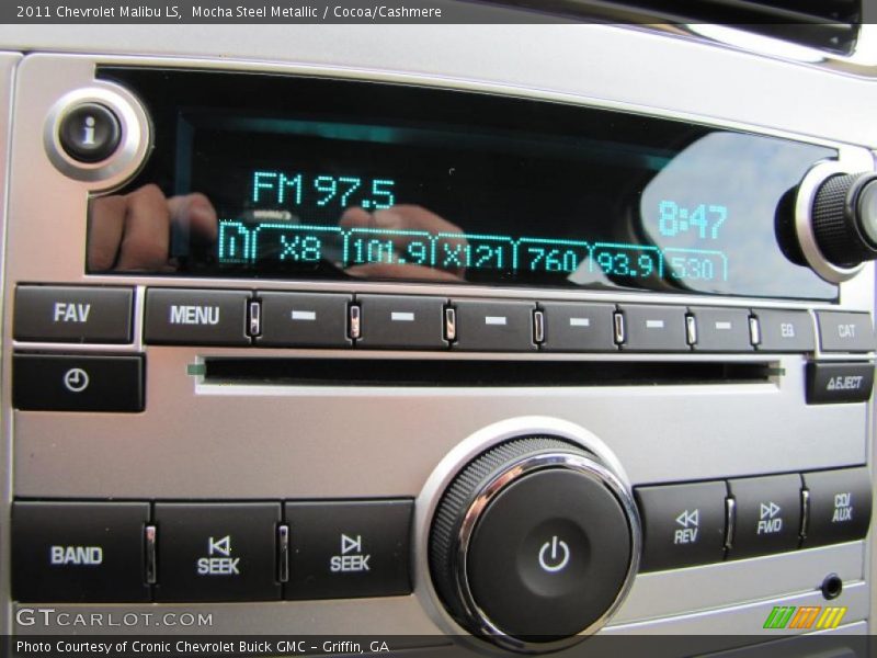 Mocha Steel Metallic / Cocoa/Cashmere 2011 Chevrolet Malibu LS