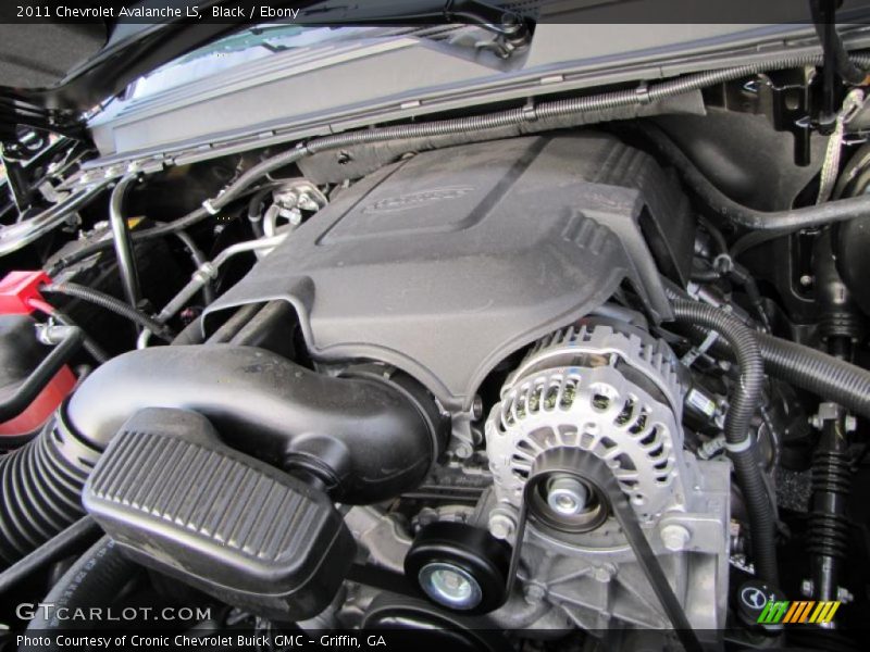 Black / Ebony 2011 Chevrolet Avalanche LS