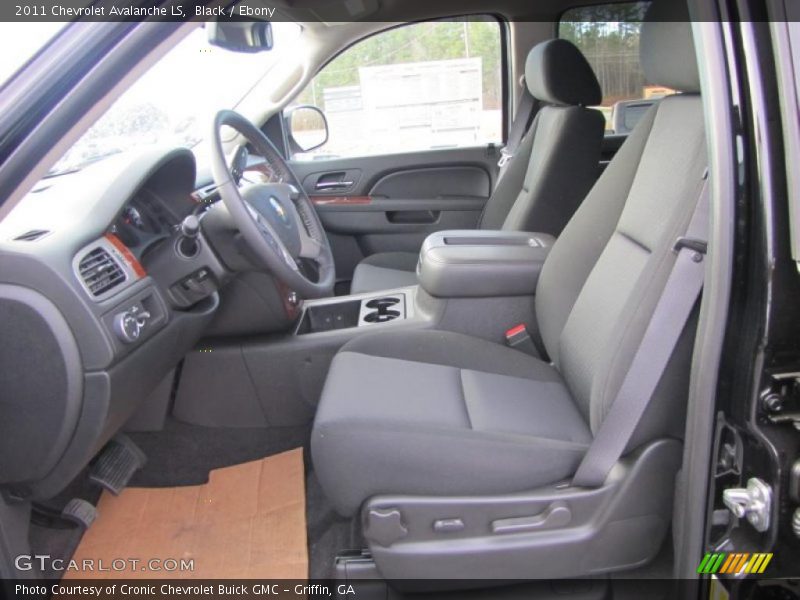 Black / Ebony 2011 Chevrolet Avalanche LS