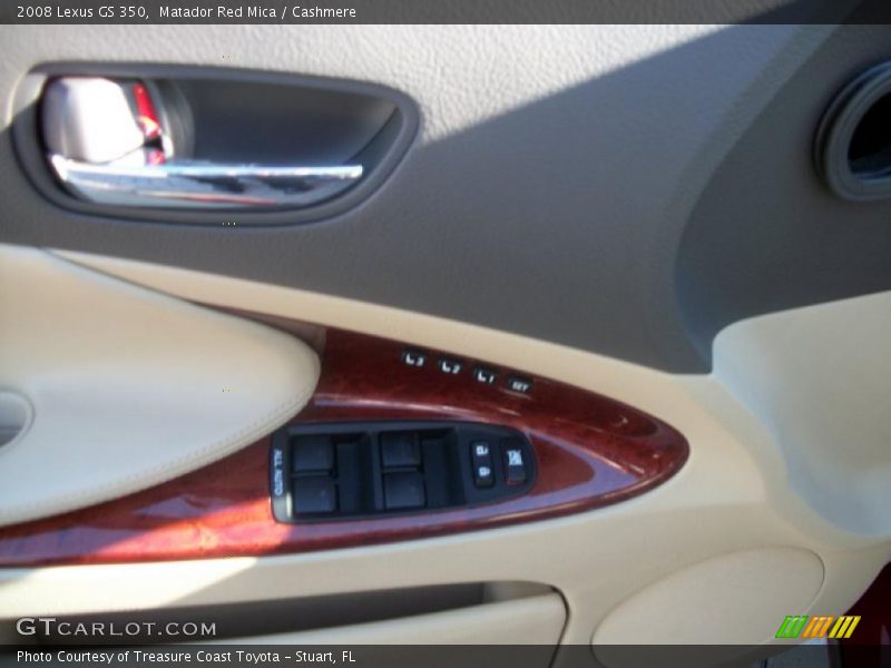 Matador Red Mica / Cashmere 2008 Lexus GS 350