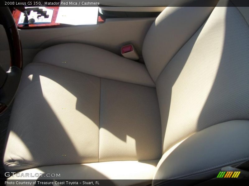 Matador Red Mica / Cashmere 2008 Lexus GS 350