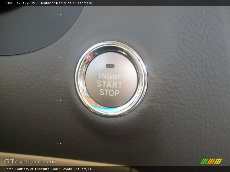 Matador Red Mica / Cashmere 2008 Lexus GS 350