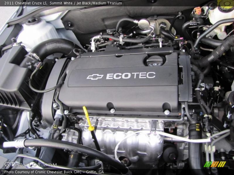 Summit White / Jet Black/Medium Titanium 2011 Chevrolet Cruze LS