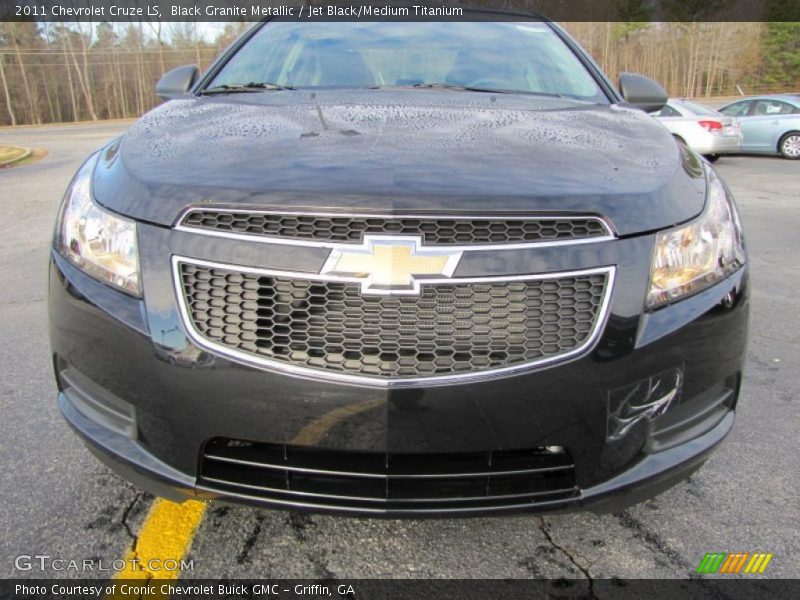 Black Granite Metallic / Jet Black/Medium Titanium 2011 Chevrolet Cruze LS
