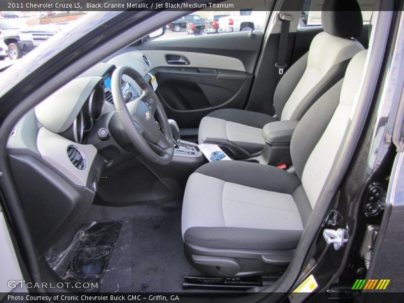 Black Granite Metallic / Jet Black/Medium Titanium 2011 Chevrolet Cruze LS
