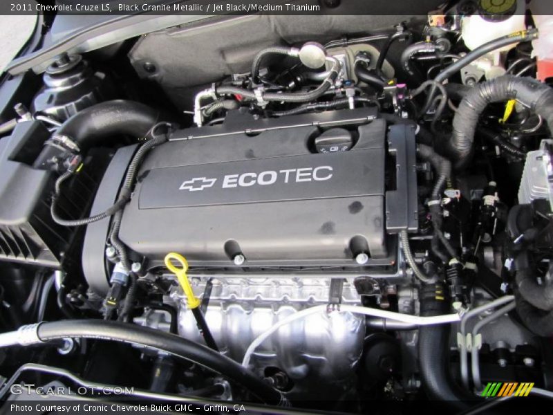 Black Granite Metallic / Jet Black/Medium Titanium 2011 Chevrolet Cruze LS